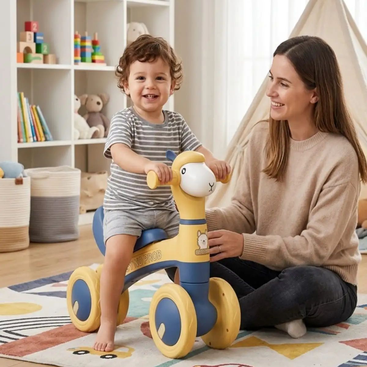 GENERICO - Bicicleta Correpasillos de aprendizaje y equilibrio para bebes
