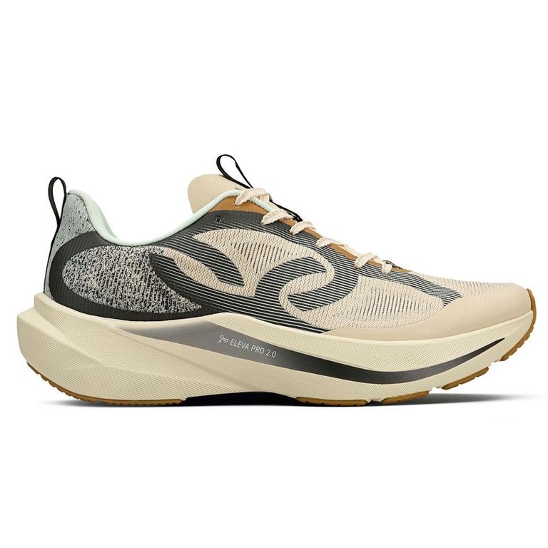 Zapatilla Running Mujer CORRE VENTO 3 Algodon/Negro Beige 35
