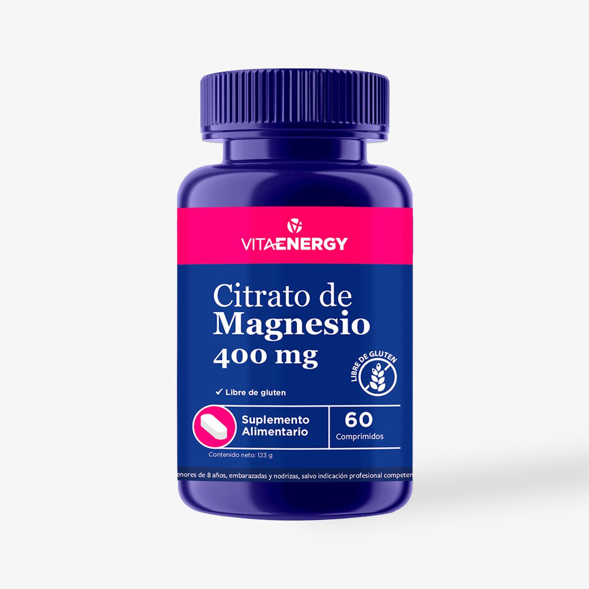 VITAENERGY - Citrato de Magnesio Vitaenergy 400 mg
