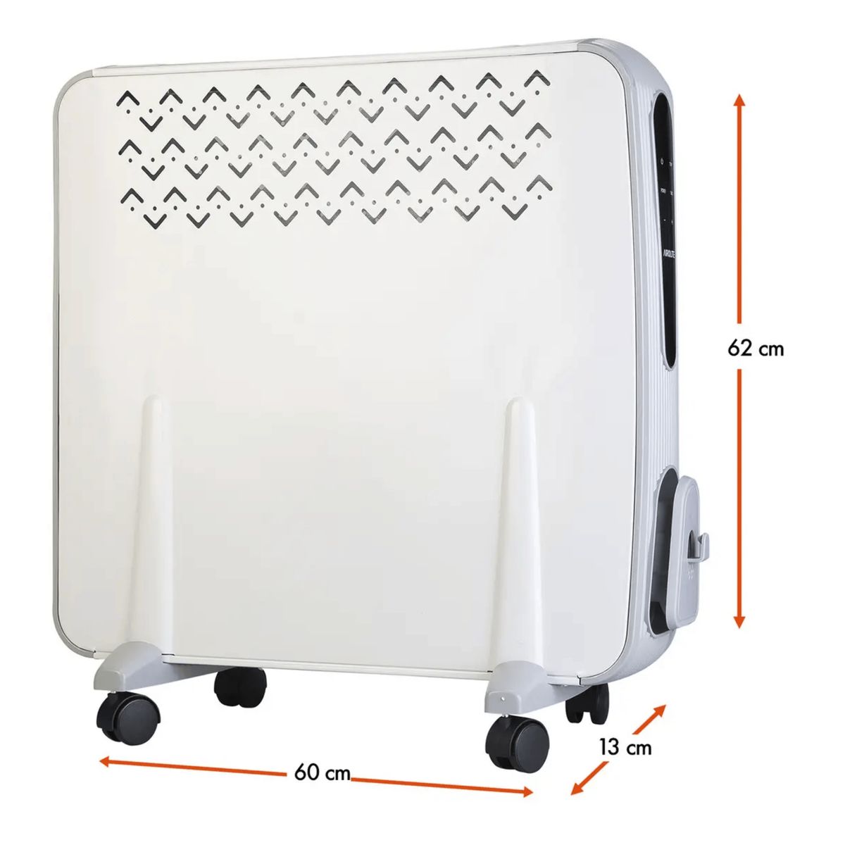 AIROLITE - Pack X2 Radioconvector Electrico 2000w Touch Control Remoto