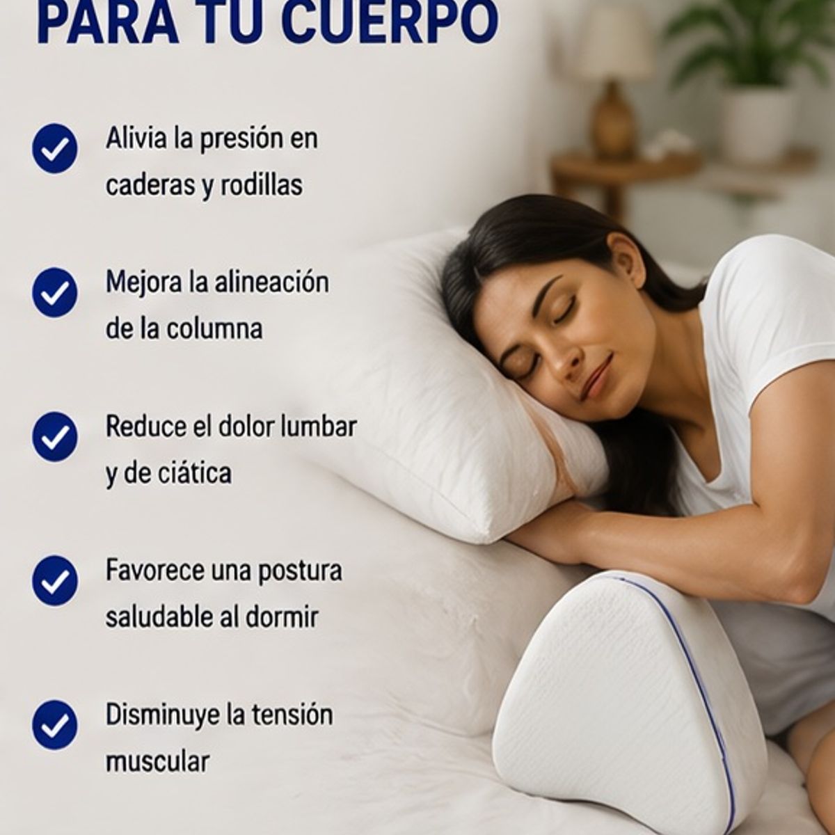 MOVI - Almohada ortopédica para piernas