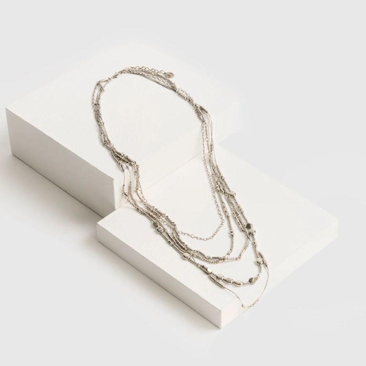 LOUNGE - Collar Mujer Mostacillas Irregulares