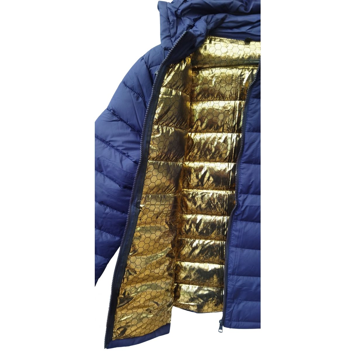LIKE SHOP - Parka Hombre Chaqueta Calidad Premium Resistente Agua Gorro 5014