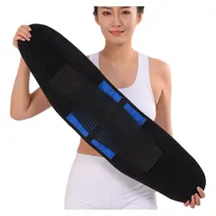 GENERICO - Faja Lumbar De Compresión Ajustable Cinturón De Neopreno