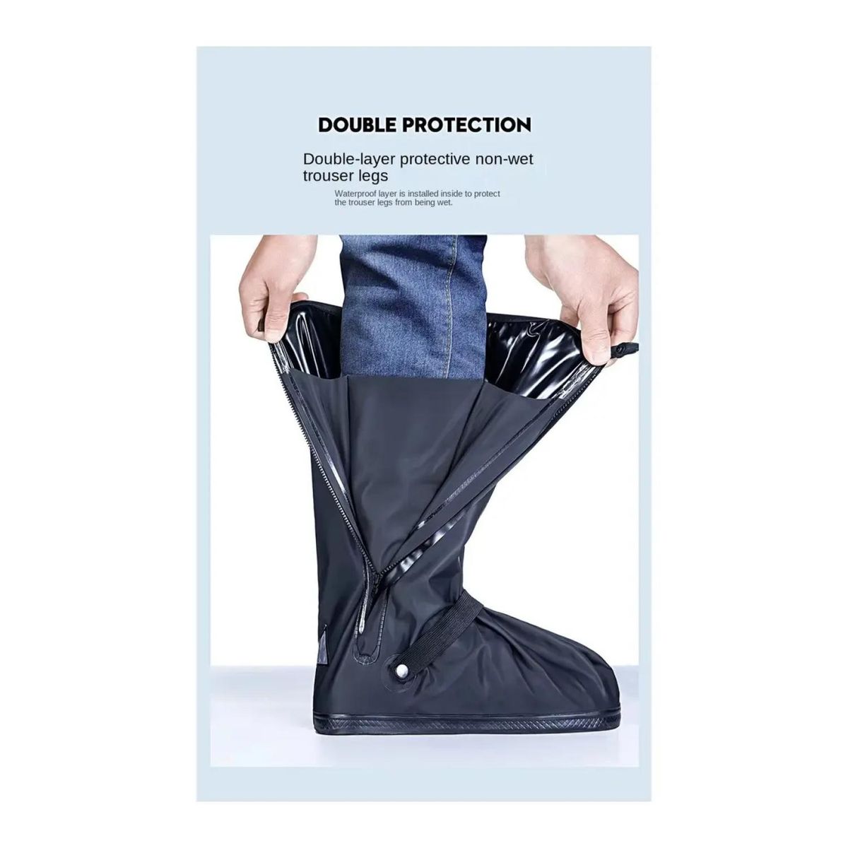 GENERICO - Cubre Zapato Impermeable XXL-32 Cm