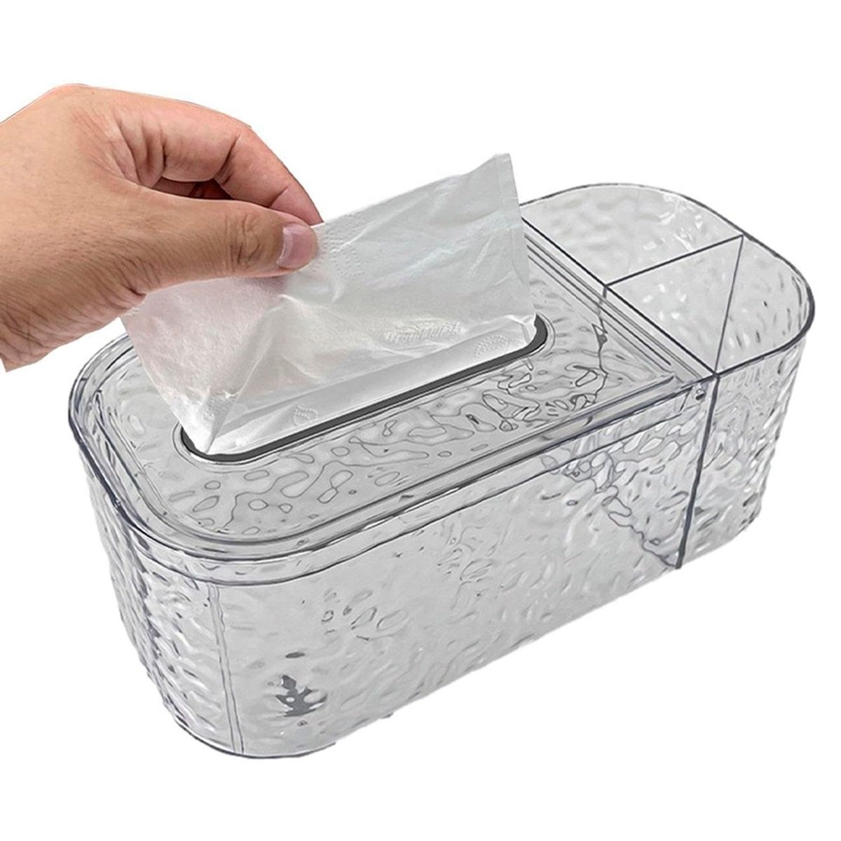GENERICO - Soporte Transparente De Acrílico Para Pañuelos