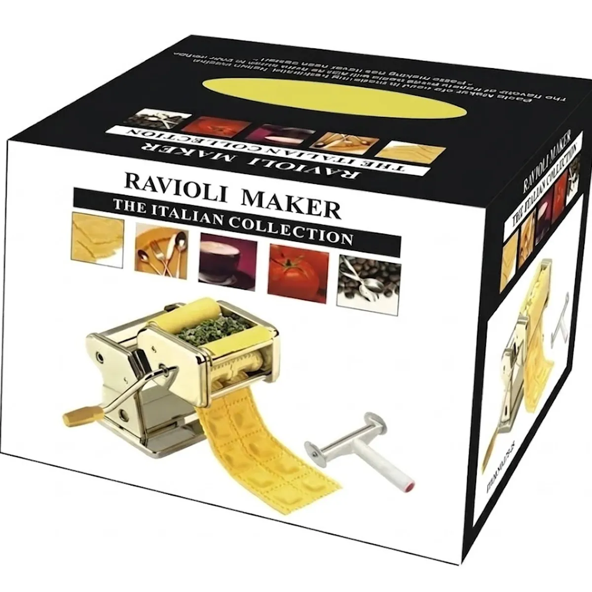 Maquina para Pasta Estiradora Masa hacer Pastas Ravioli de Acero inoxidable, marca GENERICO - Foto Principal