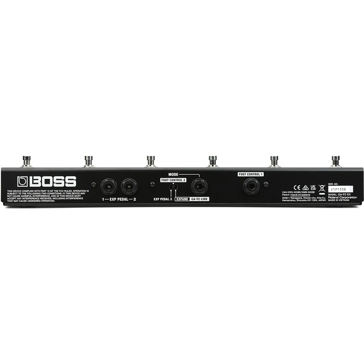 BOSS - Footswitch Boss GA-FC EX