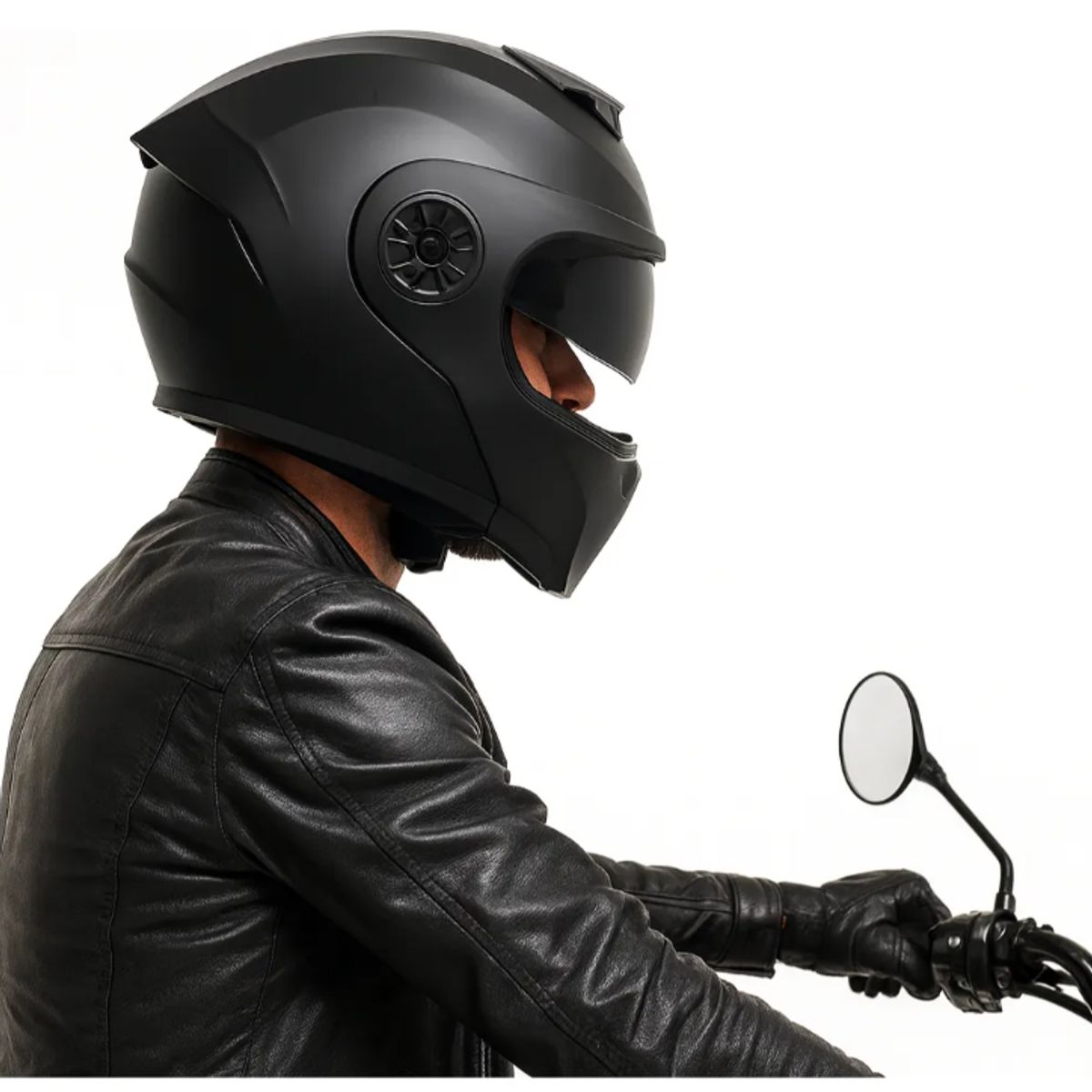GENERICO - Casco Abatible Con Lente Y Gafas Polarizadas Negro Y Rosado
