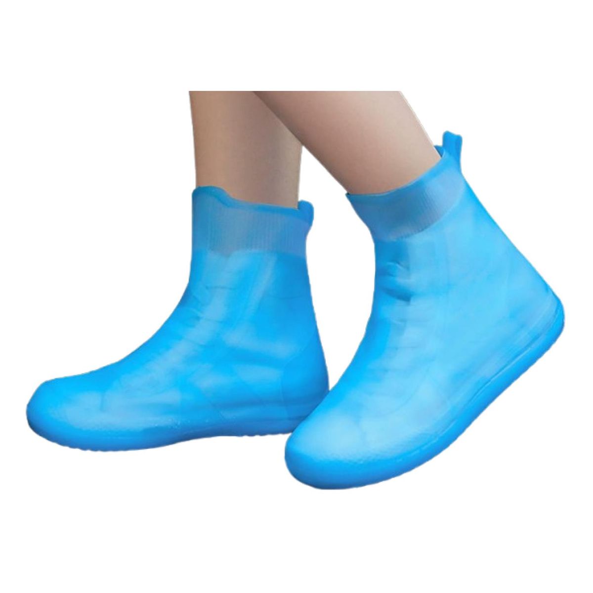GENERICO - Cubre Zapato Silicona Invierno Para Niños Azul