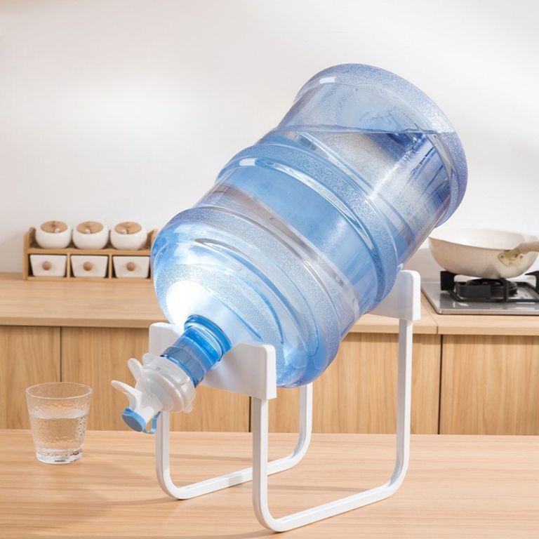 GENERICO Soporte Metálico Para Bidón De Agua Con Boquilla Dispensado