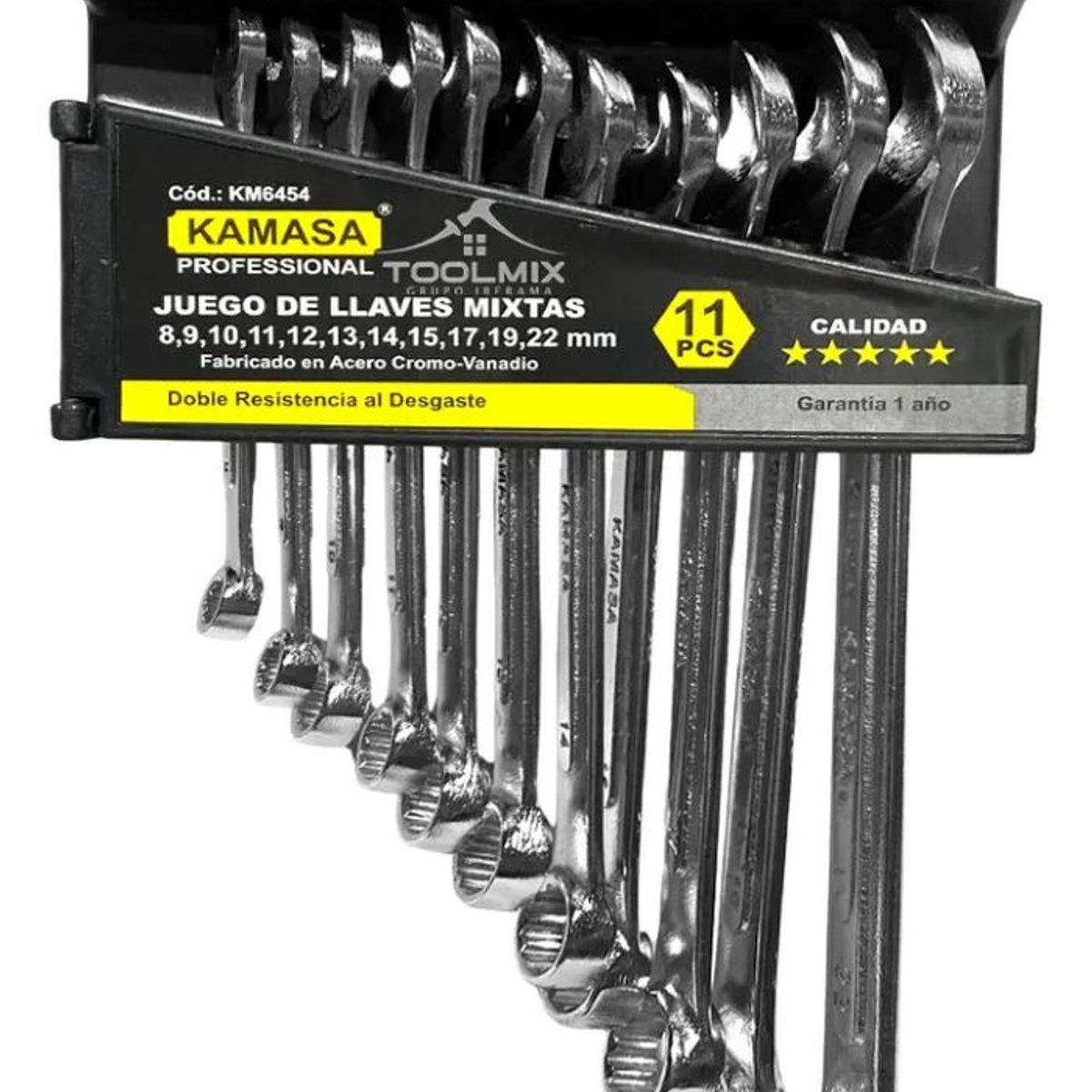 KAMASA - Juego / Set 11 Llaves Punta Corona 8-22mm Kamasa