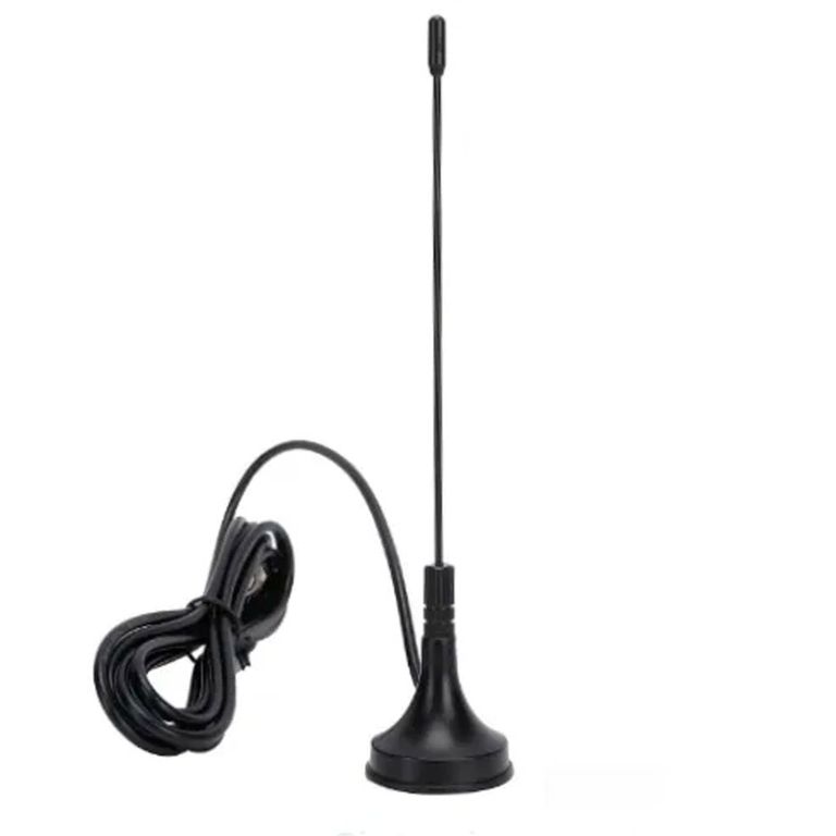 GENERICO Antena Tv Digital Full Hd Base Magnética Interior Y Exterior