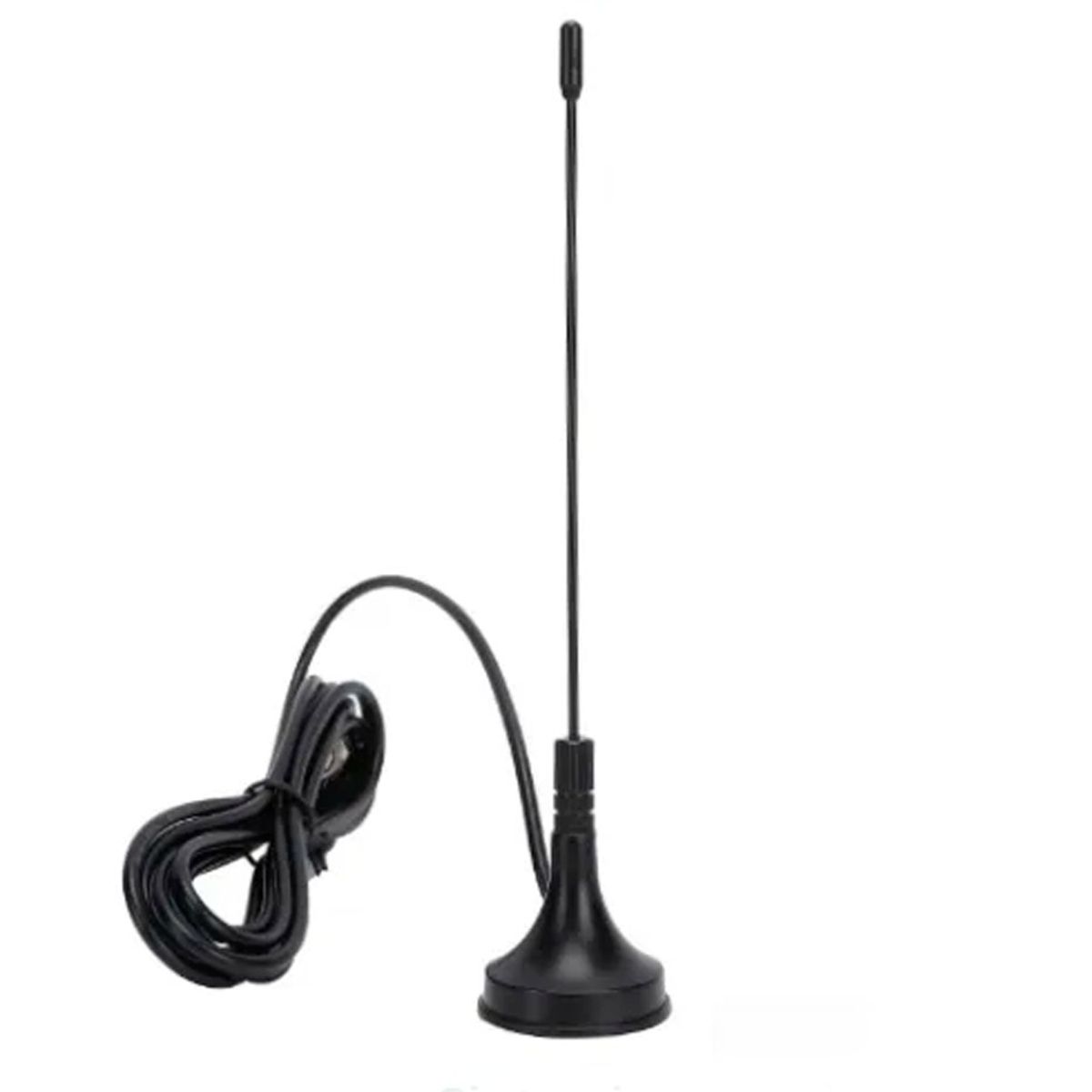 GENERICO - Antena Tv Digital Full Hd Base Magnética Interior Y Exterior