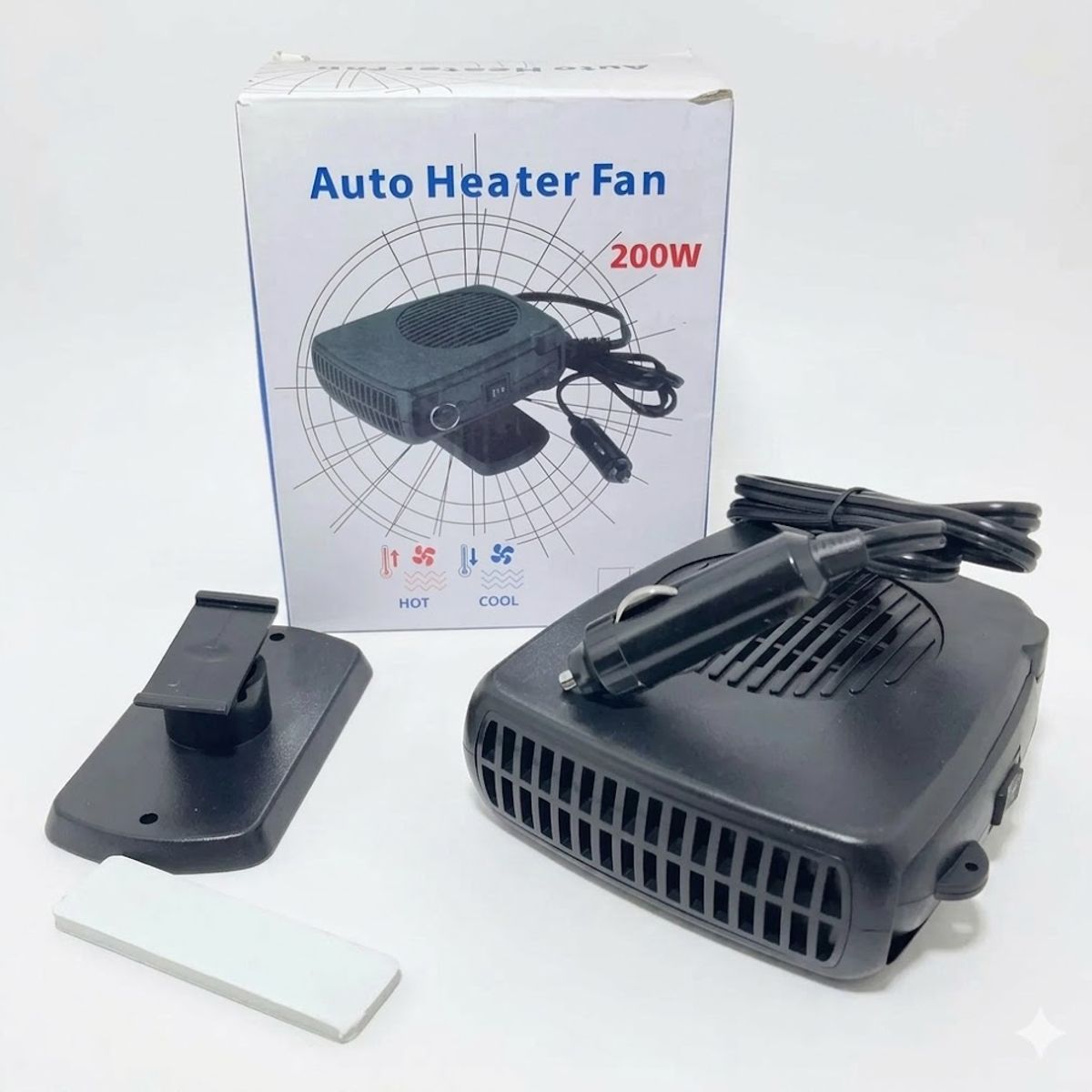 GENERICO - Calefactor y Ventilador portátil diseñado para vehículos 200W