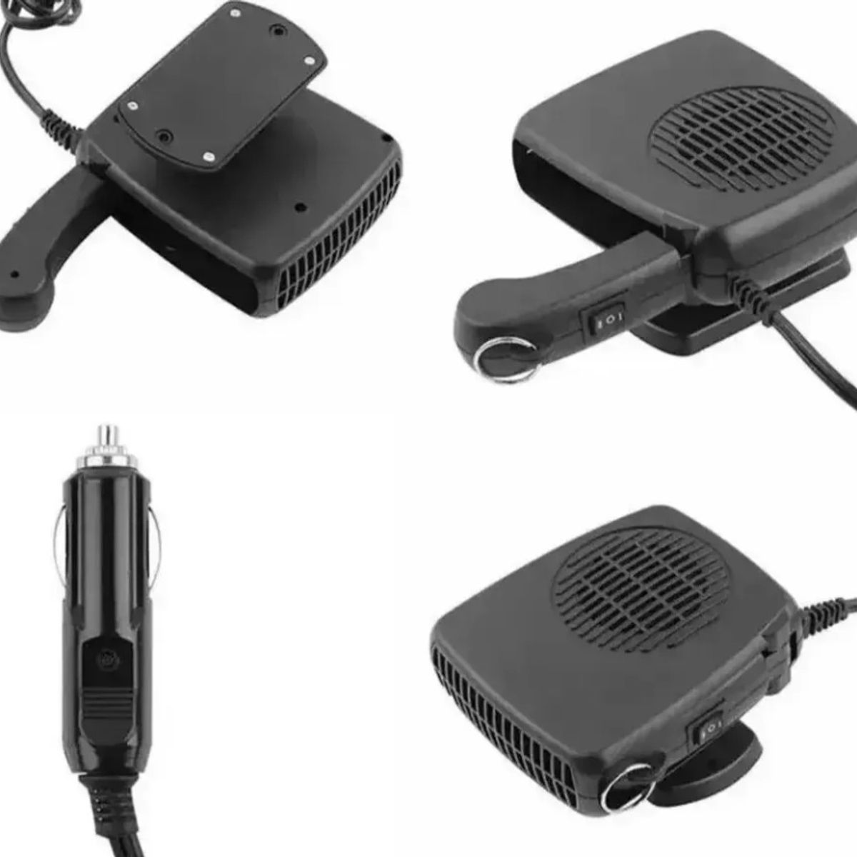 GENERICO - Calefactor y Ventilador portátil diseñado para vehículos 200W