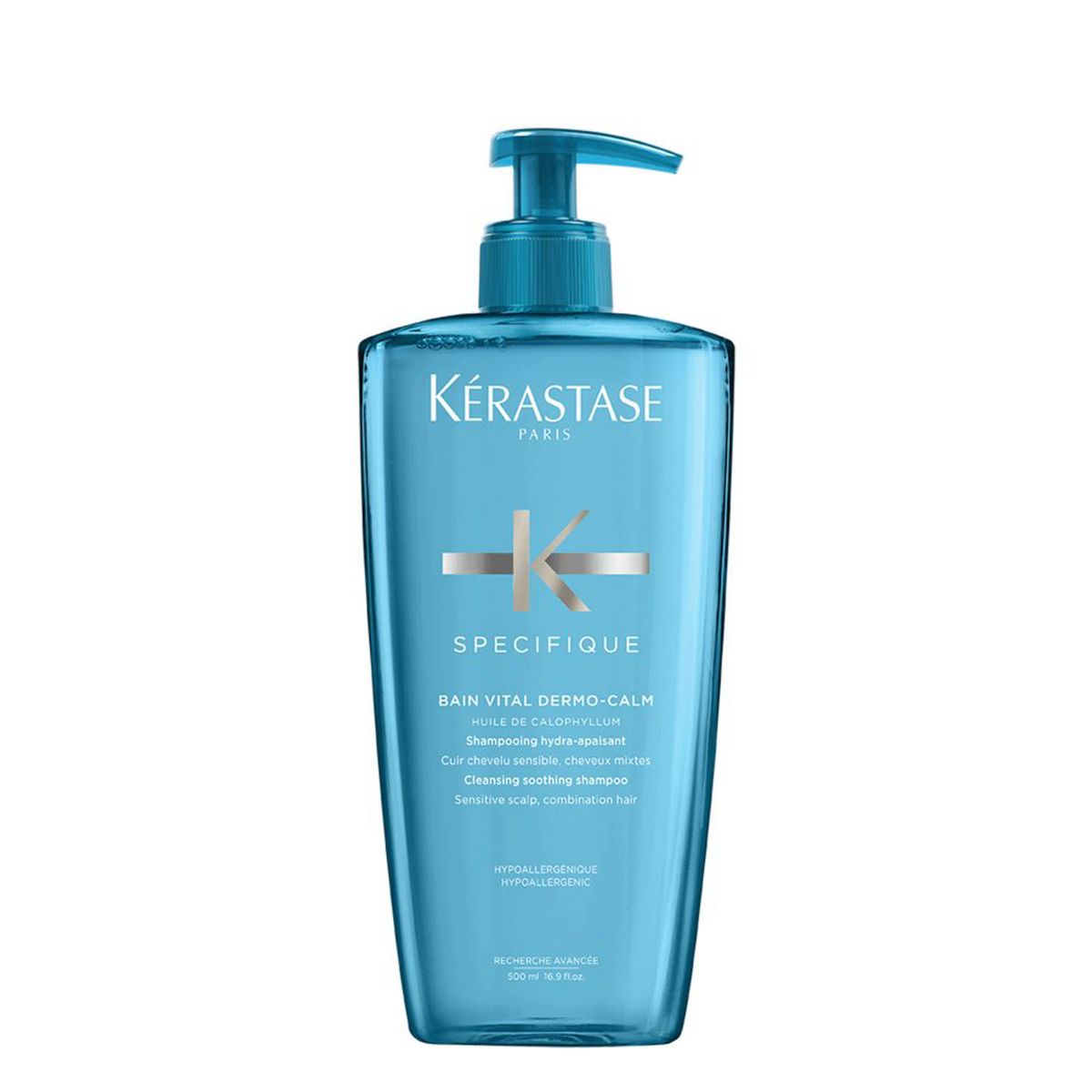 KERASTASE - Shampoo Calmante Cuero Cabelludo Sensible Bain Vital Dermo-Calm Specifique 500 ml Kerastase