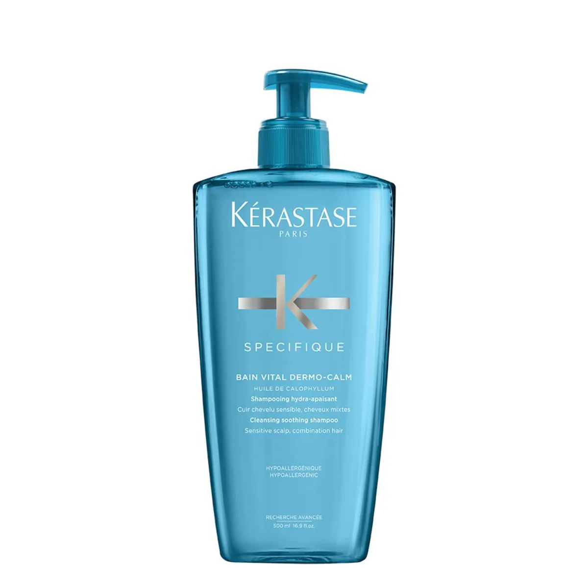 KERASTASE - Shampoo Calmante Cuero Cabelludo Sensible Bain Vital Dermo-Calm Specifique 500 ml Kerastase