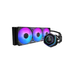 COOLER MASTER - Refrigeración Líquida MasterLiquid Atmos II 360mm, 3 Ventiladores, LCD, Negro