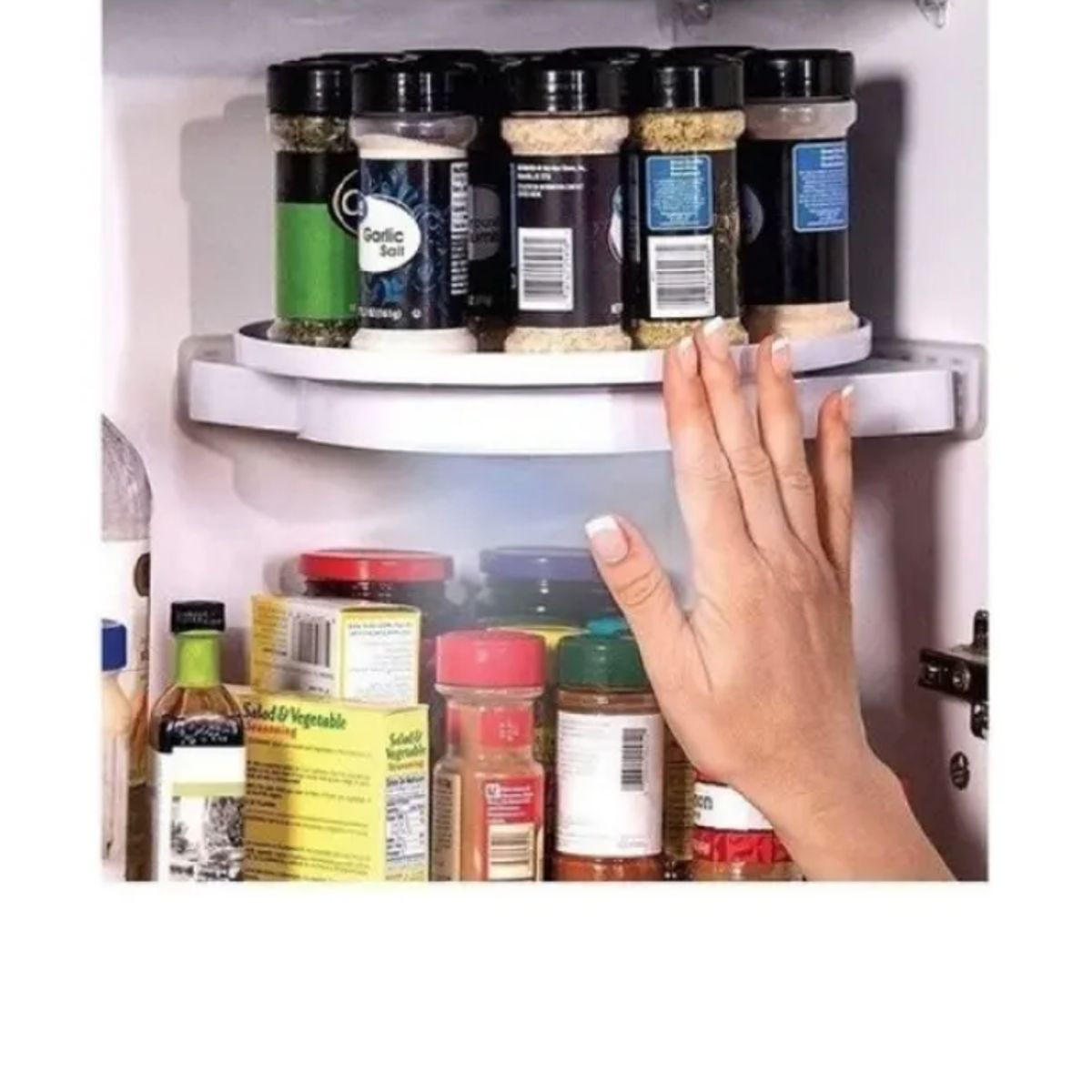 GENERICO - Organizador Multiuso 360 Estante Esquinero Estante Hogar