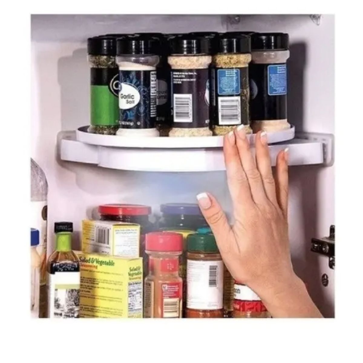GENERICO - Organizador Multiuso 360 Estante Esquinero Estante Hogar