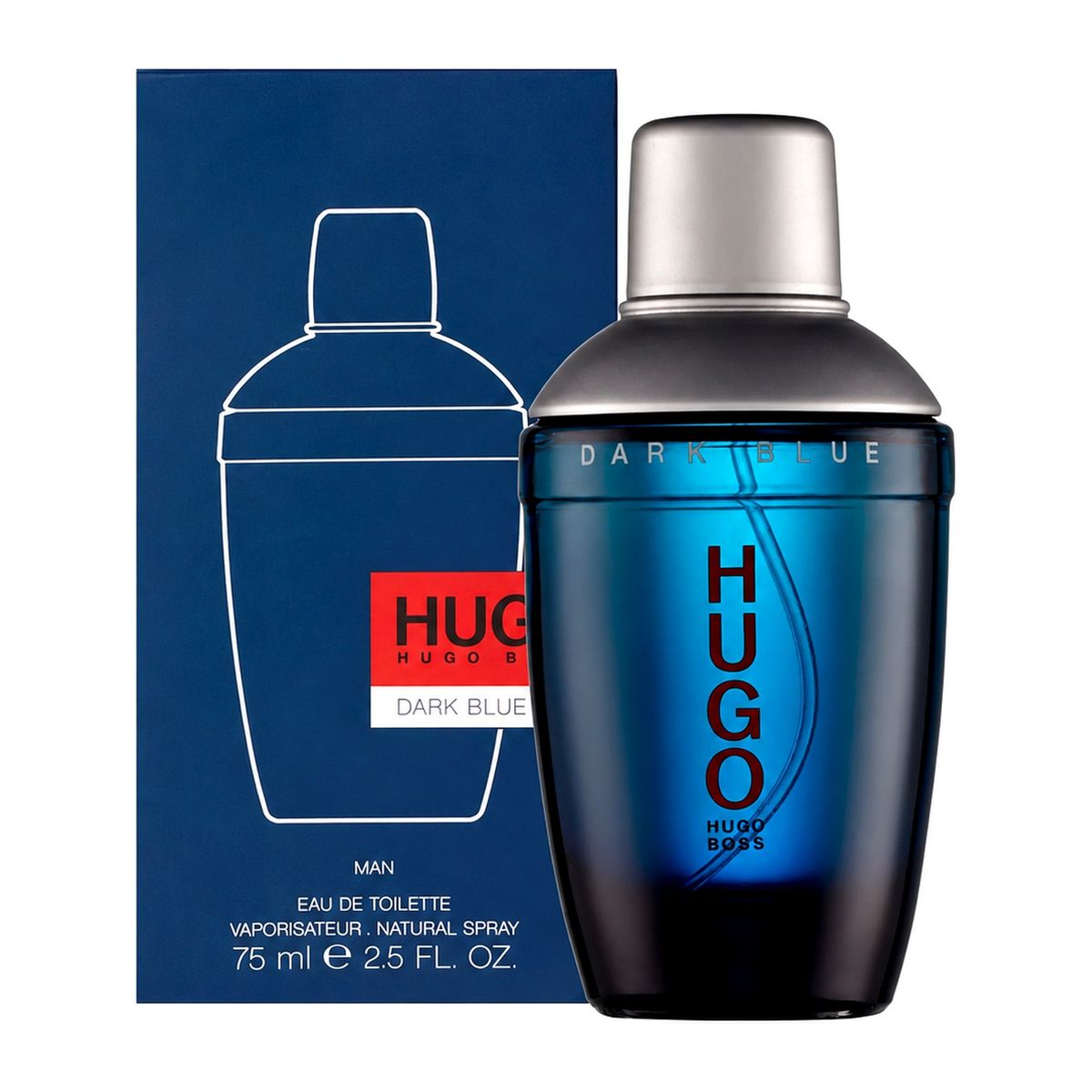 HUGO BOSS - HUGO BOSS DARK BLUE MEN EDT 75ML