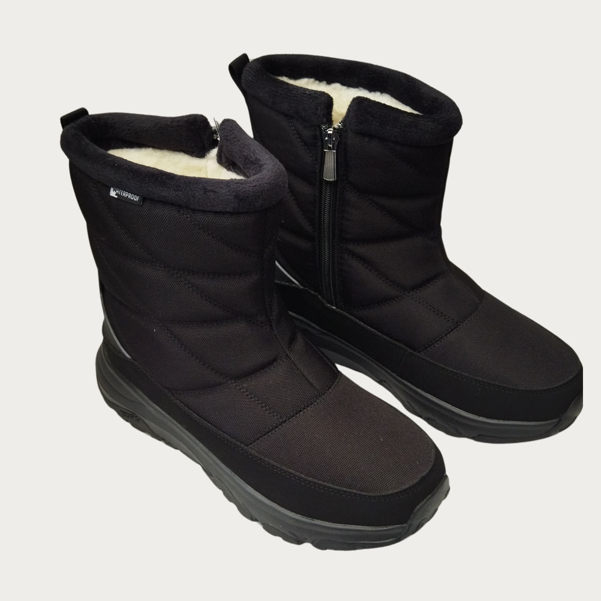 LIKE SHOP - Botas Hombre Impermeable Forro Interior Chiporro Cierre 4651