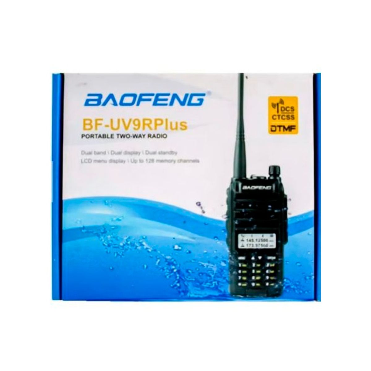 GENERICO - Radio Frecuencia Baofeng BF-UV9RPlus 4000 mAh Pantalla Lcd