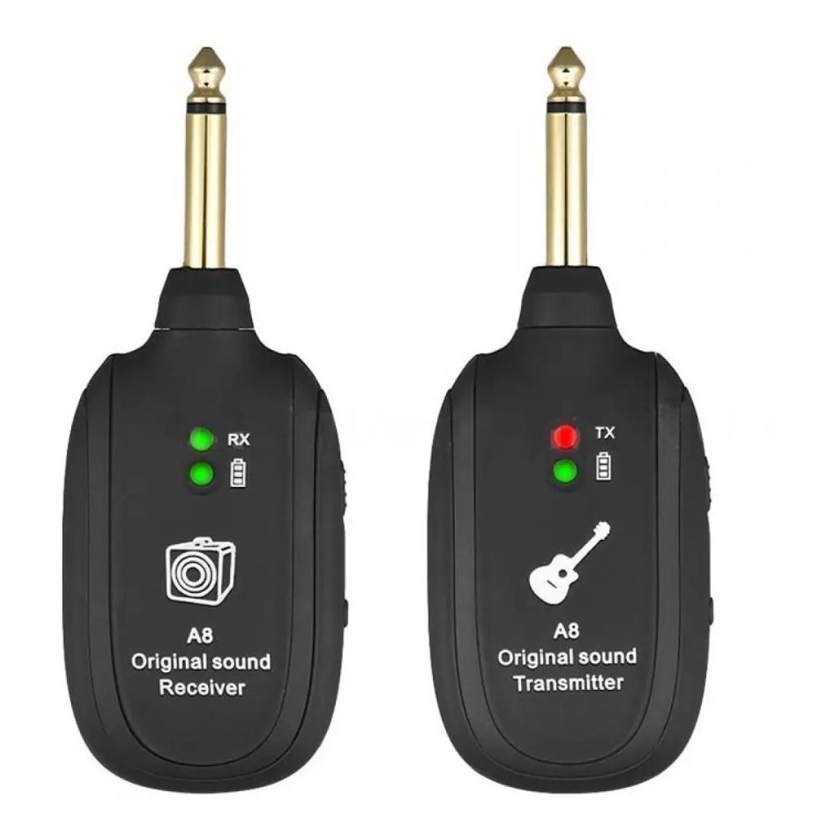 OEM - Sistema Inalámbrico Para Guitarra A8 Alta Fidelidad 730 Mhz