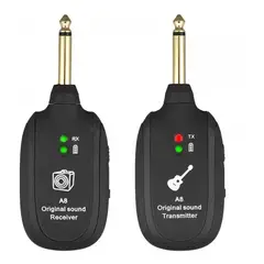 OEM - Sistema Inalámbrico Para Guitarra A8 Alta Fidelidad 730 Mhz