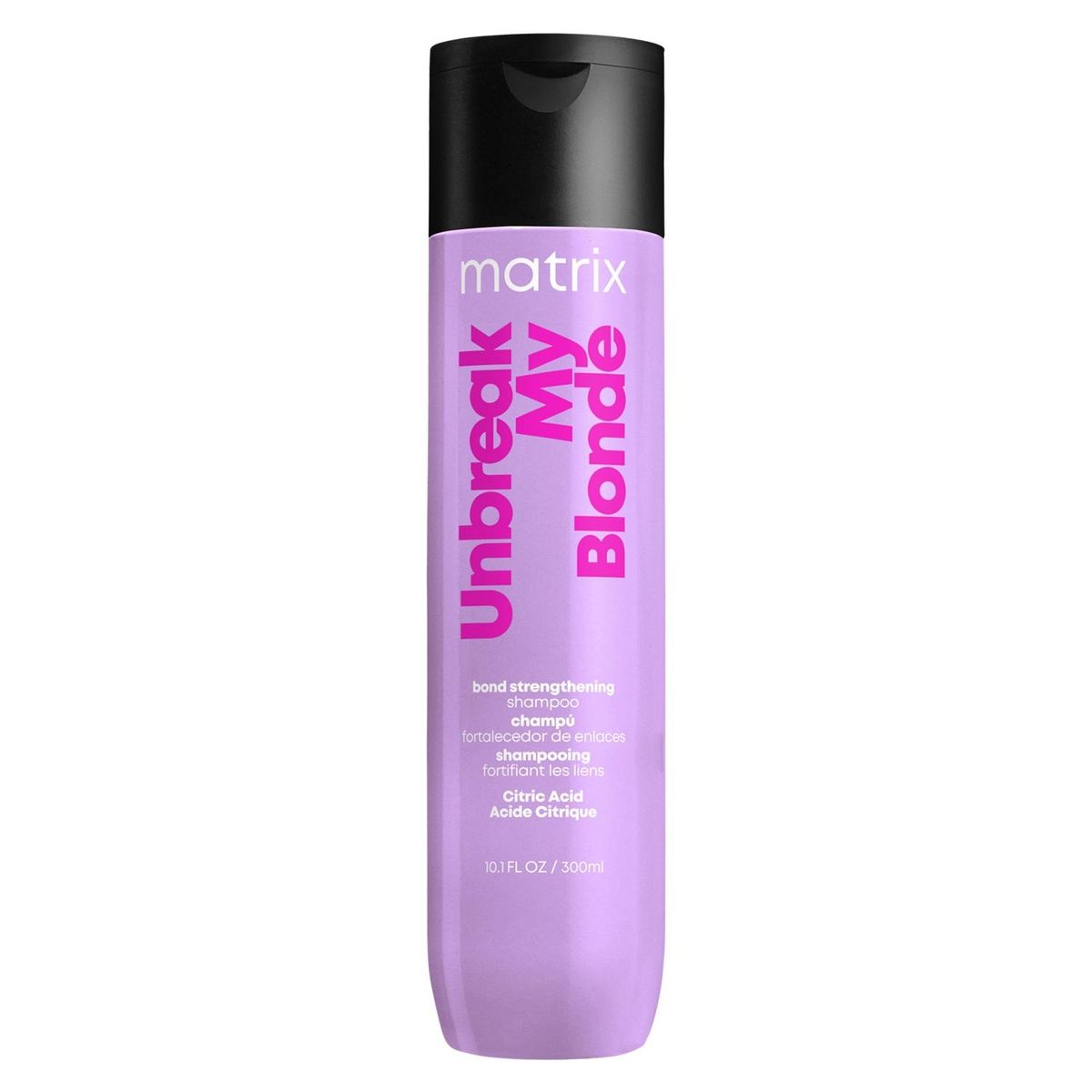 MATRIX - Shampoo Sin Sulfatos Fortalecedor Cabello Rubio Decolorado Unbreak My Blonde 300Ml Matrix