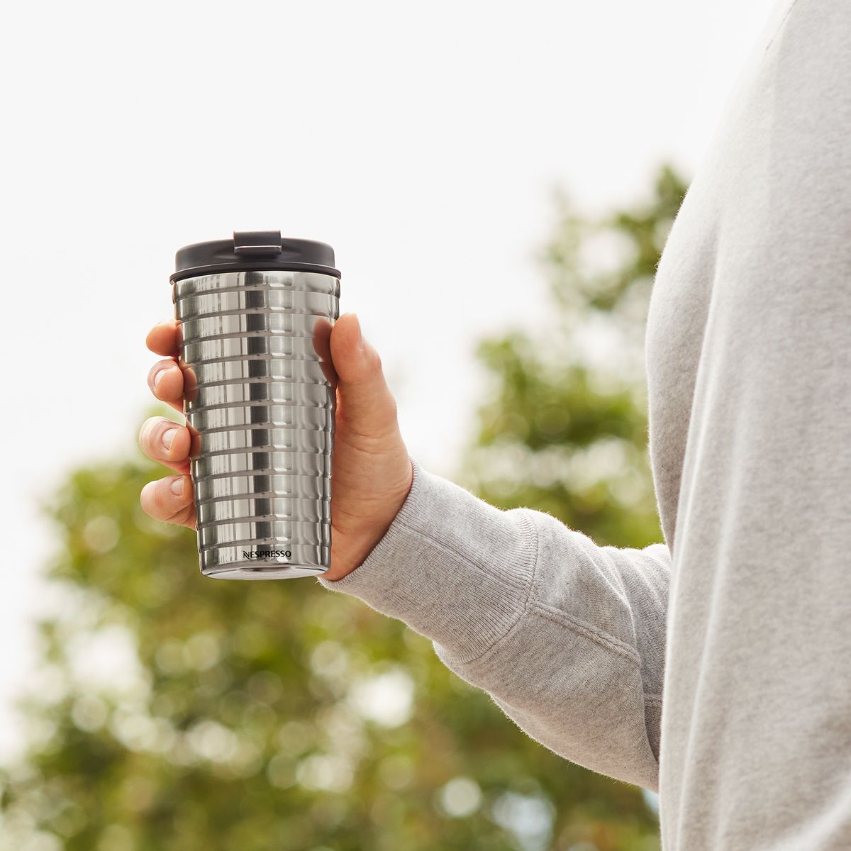 NESPRESSO - Nespresso Touch Travel Mug Color Plateado Liso