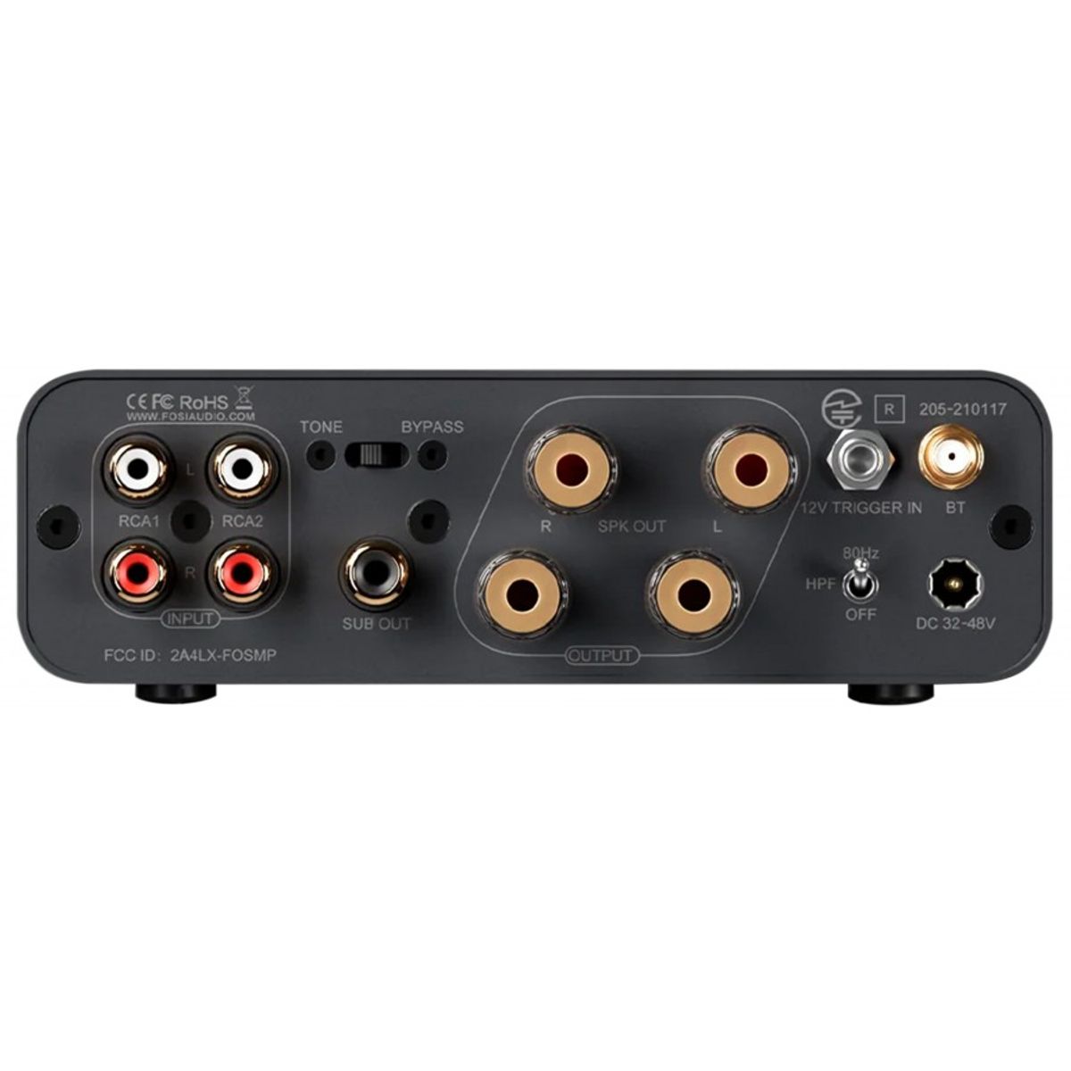 MCI - Amplificador Bluetooth 2.1 Fosi Audio BT20A MAX 300W Hi Res