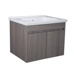 DUSCHY - Mueble Vanitorio 60x45x48 cm Gris Oak Gotemburgo