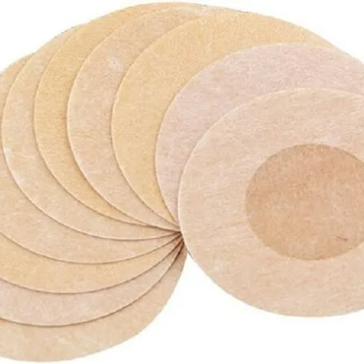 GENERICO - Pack 10 pezoneras parches cubre pezón adhesivas tapas invisibles
