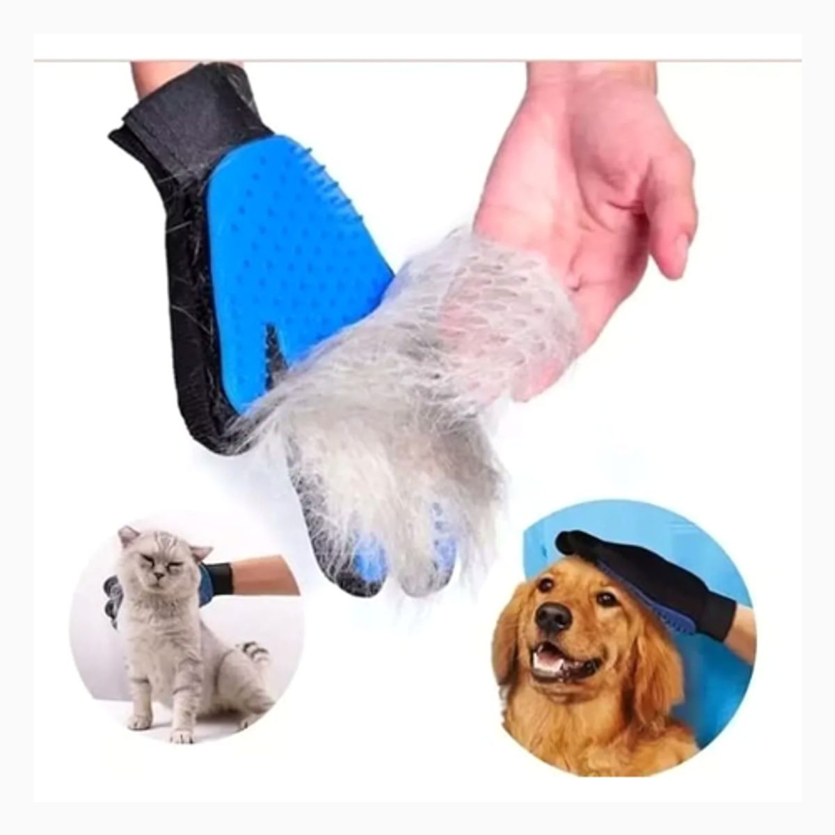 MOVI - Pack 2 Guantes Quita Pelos Para Mascotas