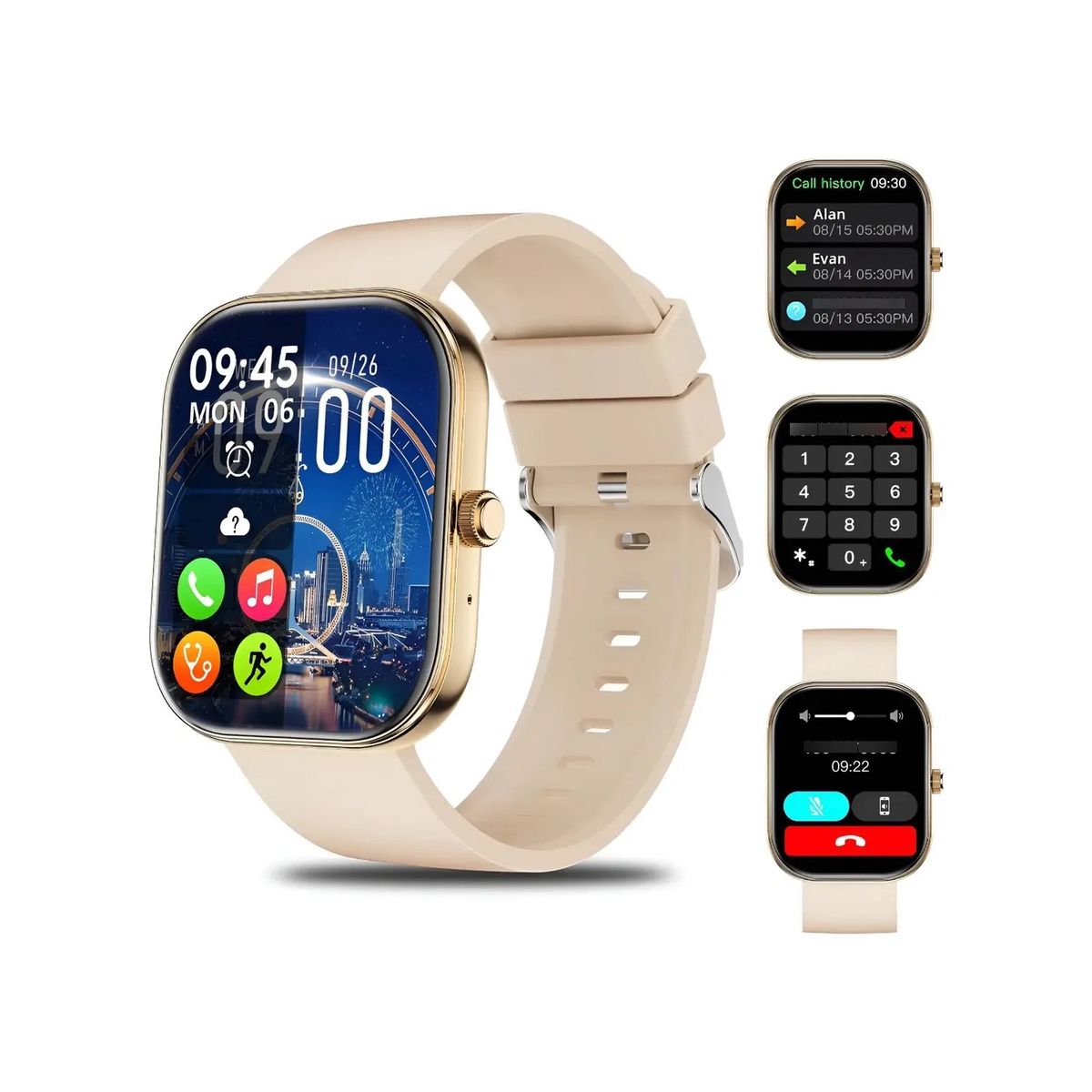 GENERICO - Smartwatch Ip68 Reloj Inteligente 300mah Mujer  Hombre Labg