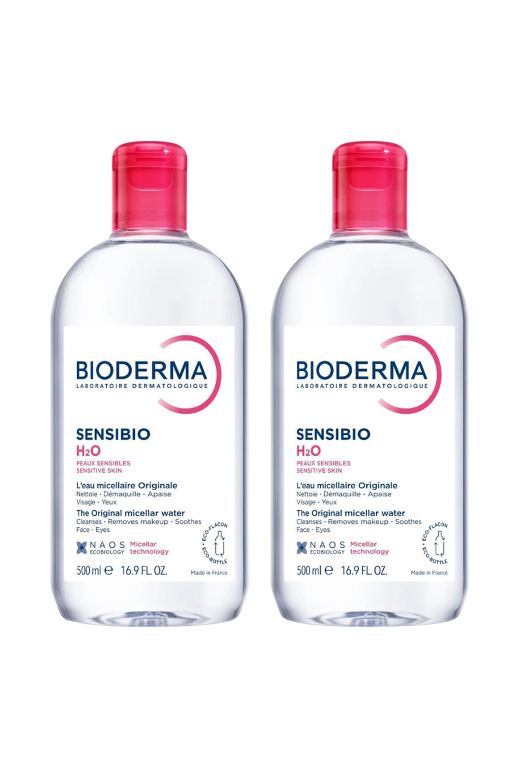 BIODERMA Duo Sensibio H2O agua micelar para Piel sensible