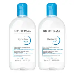 BIODERMA - Duo Hydrabio H2O Solución Micelar para Pieles Deshidratadas -