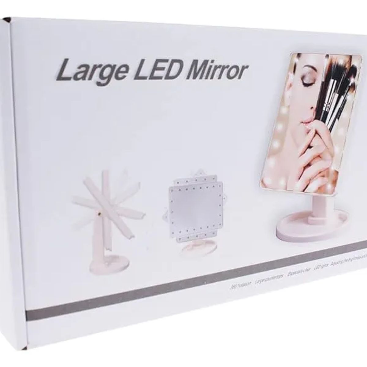 GENERICO - Espejo de Maquillaje con Iluminación LED