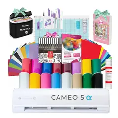 SILHOUETTE - Kit Cameo 5 + Full Insumos Y Regalos Jl1