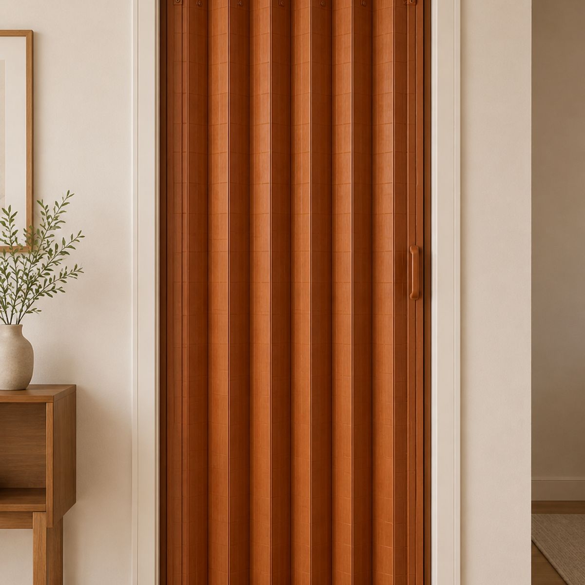 DECORAWOOD SPA - Cortina de Madera Hangaroa Puerta 95x210 cm Alerce