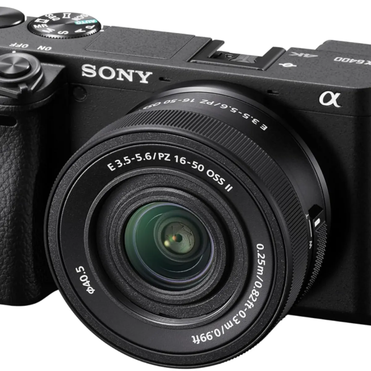 SONY - Sony a6400 Mirrorless Digital Camera Lente 16-50mm f3.5-5.6 OSS II