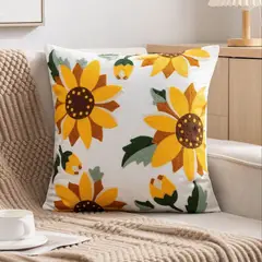 CHINA - Pack De 2 Cojines + 2 Fundas Bordadas Con Cierre Oculto Medida 45x45cm