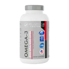 WELLNESS FACTOR - OMEGA-3 800 EPA/400 DHA 148 SOFT,