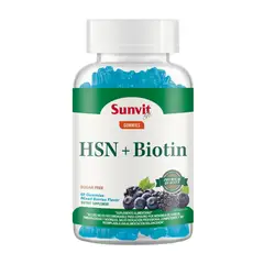 SUNVIT - GOMITAS HSN Y BIOTINA MIX BERRIES 60 GOMITAS