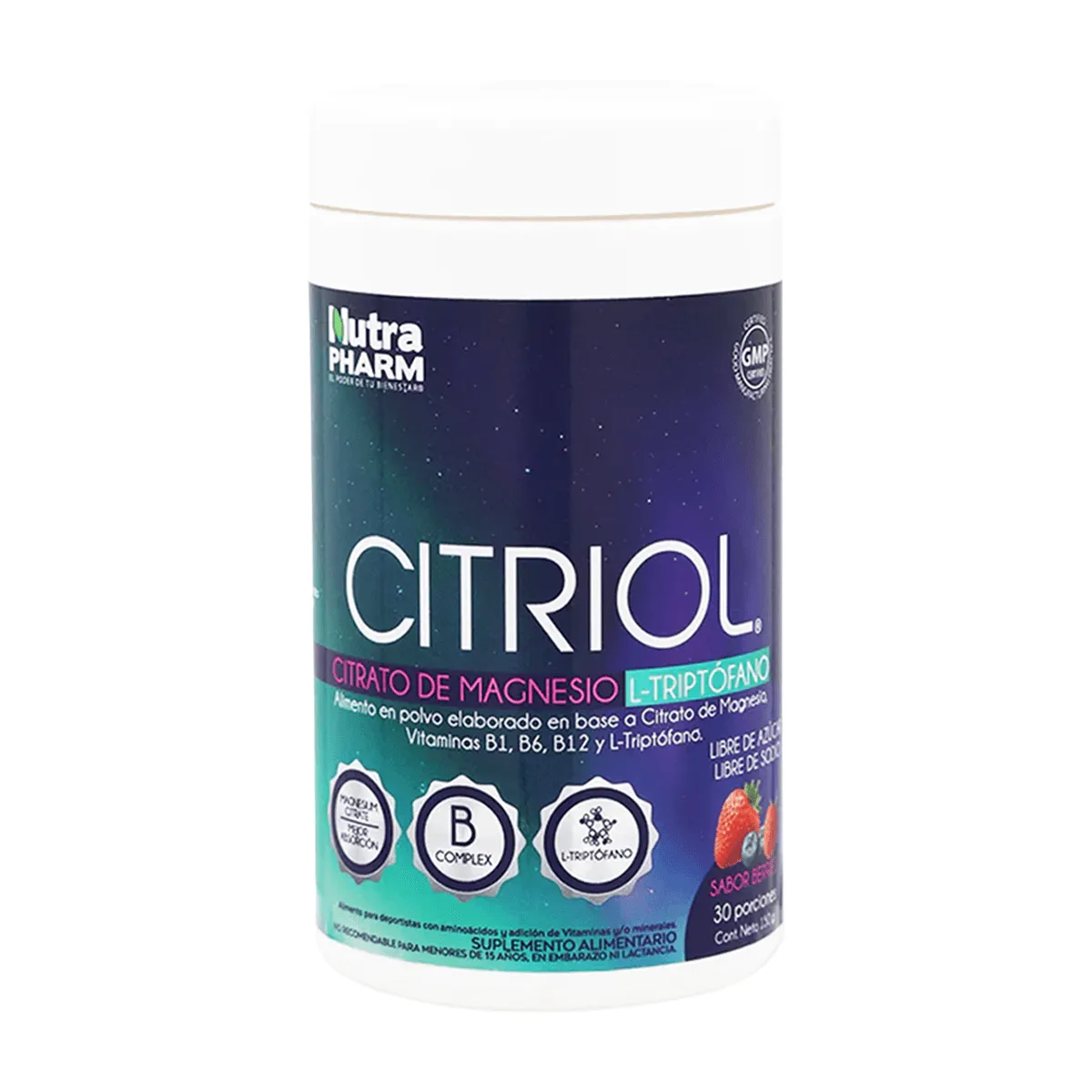 NUTRAPHARM - Citriol L-Triptofano 150 grs, Nutrapharm