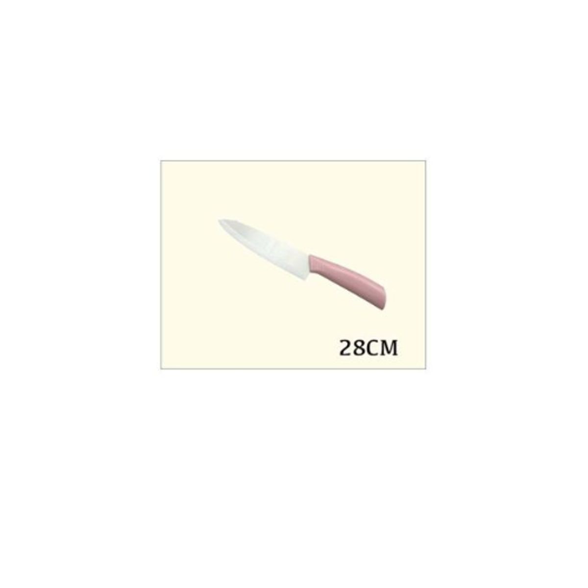 GENERICO - Cuchillo De Cocina 28 cm Cerámico