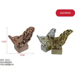 GENERICO - Adorno (ORO ROSA - 13CM *14CM) 39291