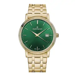 CLAUDE BERNARD - Reloj Esfera Verde 39mm Hombre
